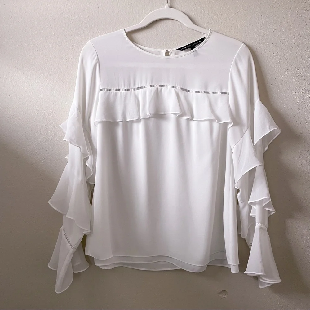 White House Black Market Blouse - Picture 1 of 9
